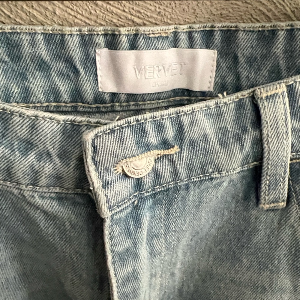 VERVET BY FLYING MONKEY Light Blue Flare Jeans